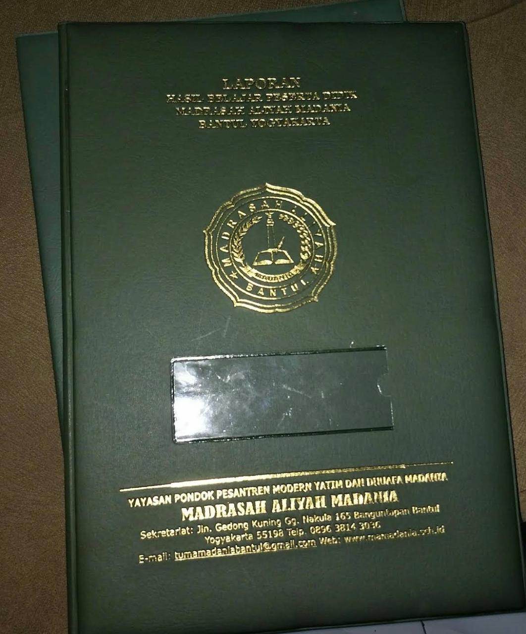 Cover Ijazah